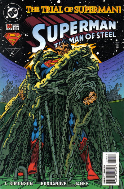 Superman: The Man of Steel #50 [Direct Sales]-Fine (5.5 – 7)