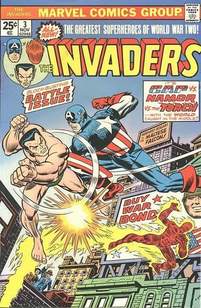 The Invaders #3 [Regular Edition](1975)-Fine (5.5 – 7)