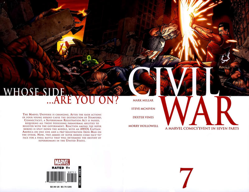 Civil War #7 [Standard Cover]-Very Fine