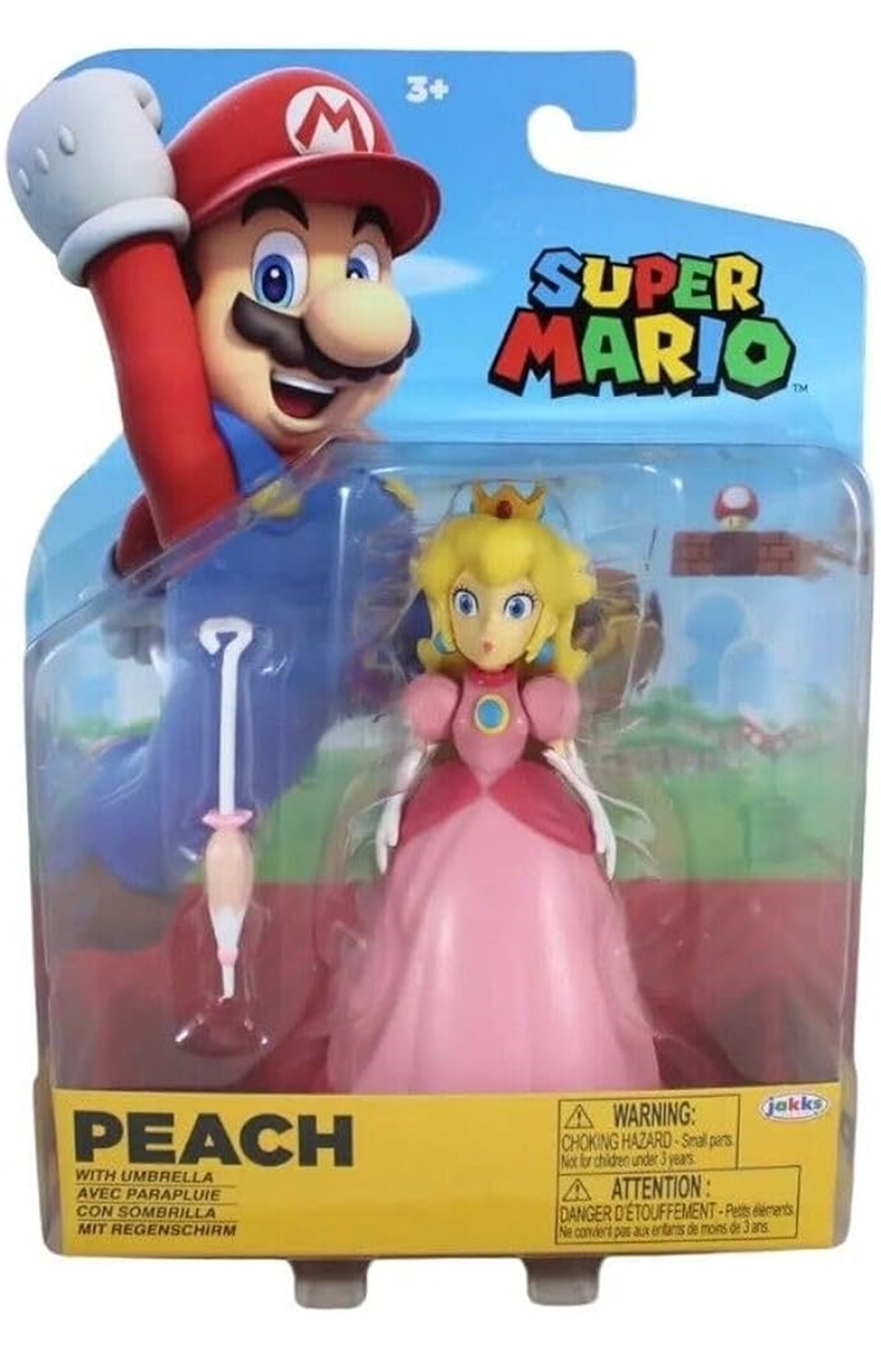 Super Mario Peach 4 Inch