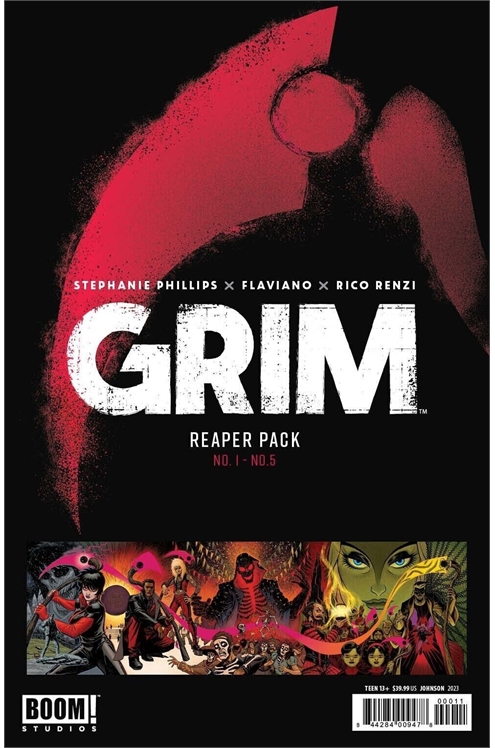 Grim: Reaper Pack #1-5 Connecting Variant Set