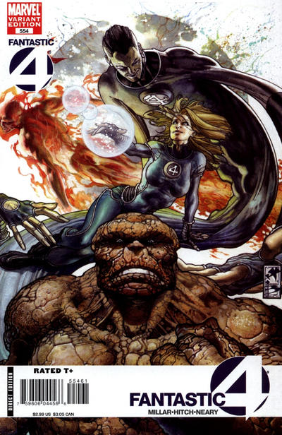 Fantastic Four #554 [Bianchi Variant]-Very Fine