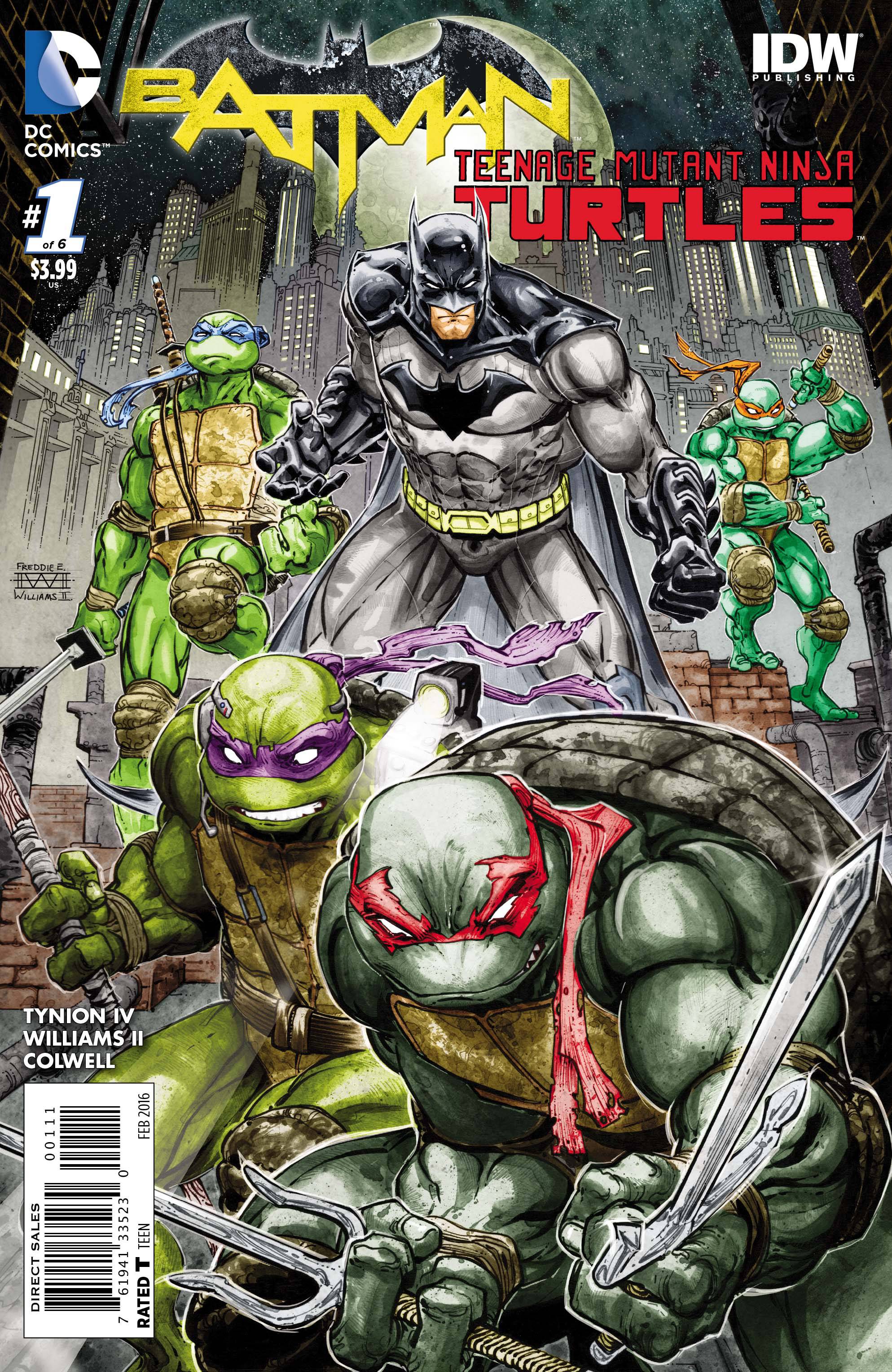 Batman Teenage Mutant Ninja Turtles #1