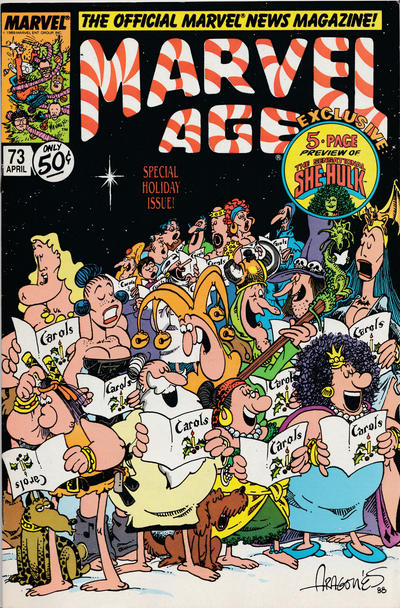 Marvel Age #73-Fine (5.5 – 7)