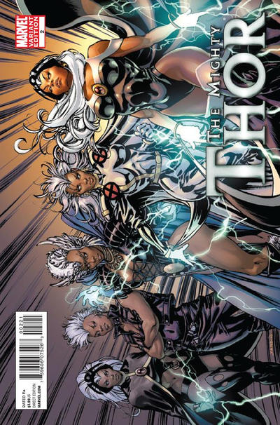 The Mighty Thor #2 [X-Men Evolutions Variant]-Near Mint (9.2 - 9.8)