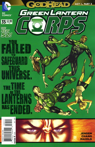 Green Lantern Corps #35 (Godhead) (2011)