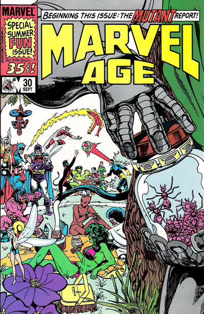 Marvel Age #30-Fine (5.5 – 7)