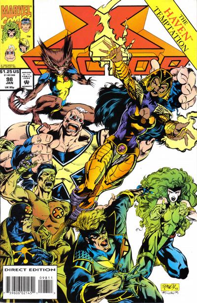 X-Factor #98 [Direct Edition]-Very Fine (7.5 – 9)
