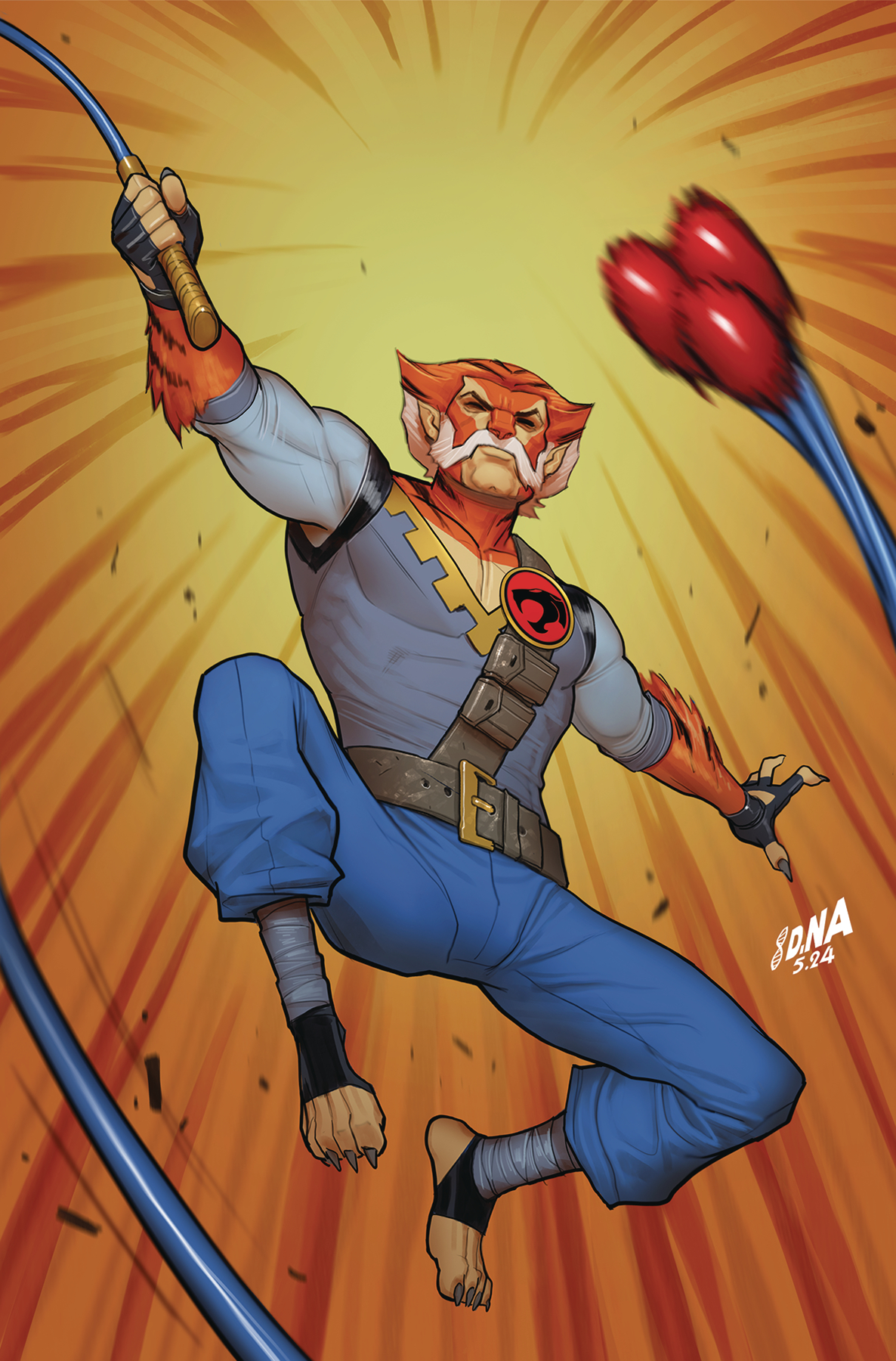 Thundercats #8 Cover L 1 for 15 Incentive Nakayama Foil Virgin