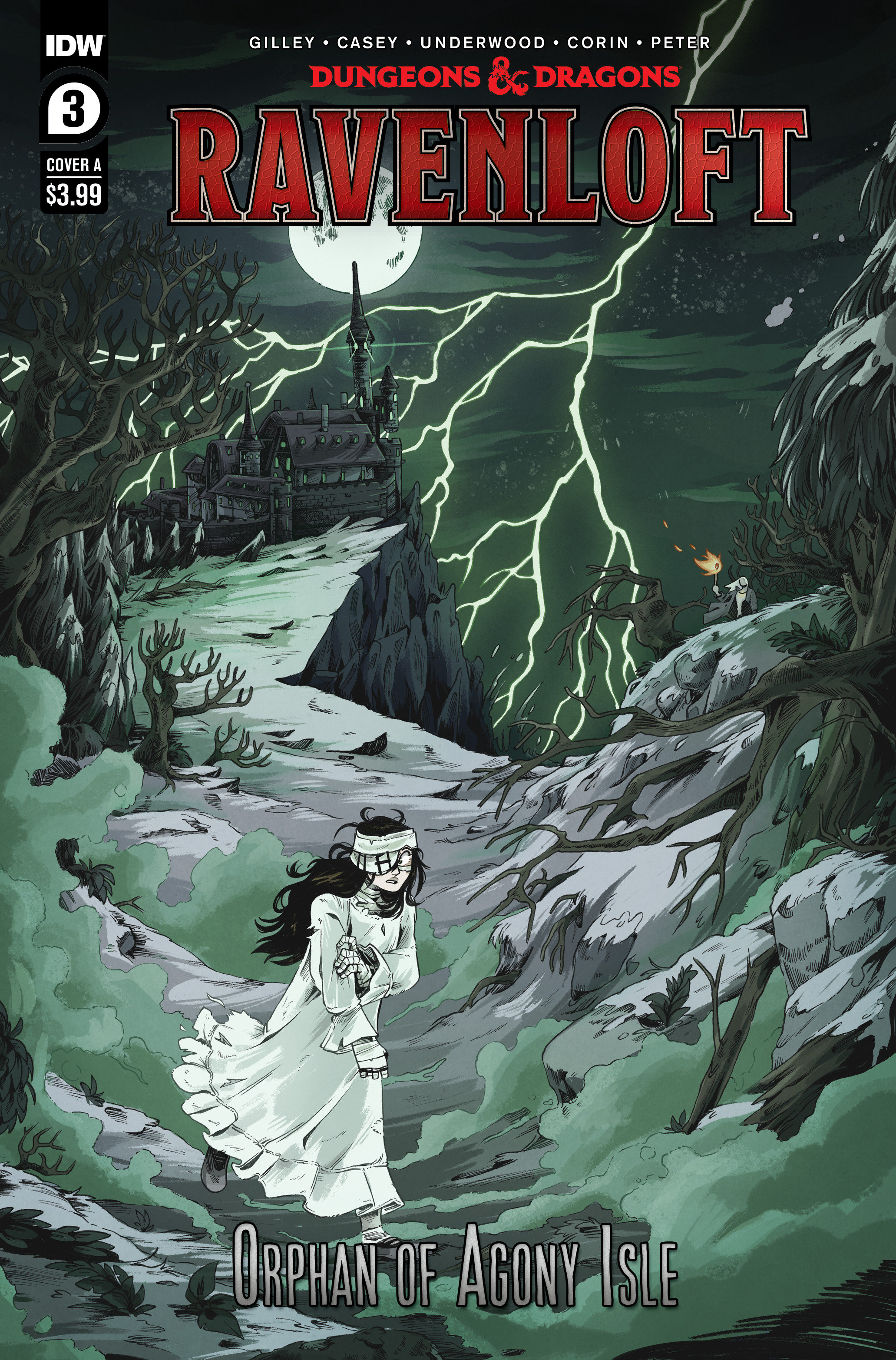 D&d Ravenloft Orphan of Agony Isle #3 Cover A Underwood