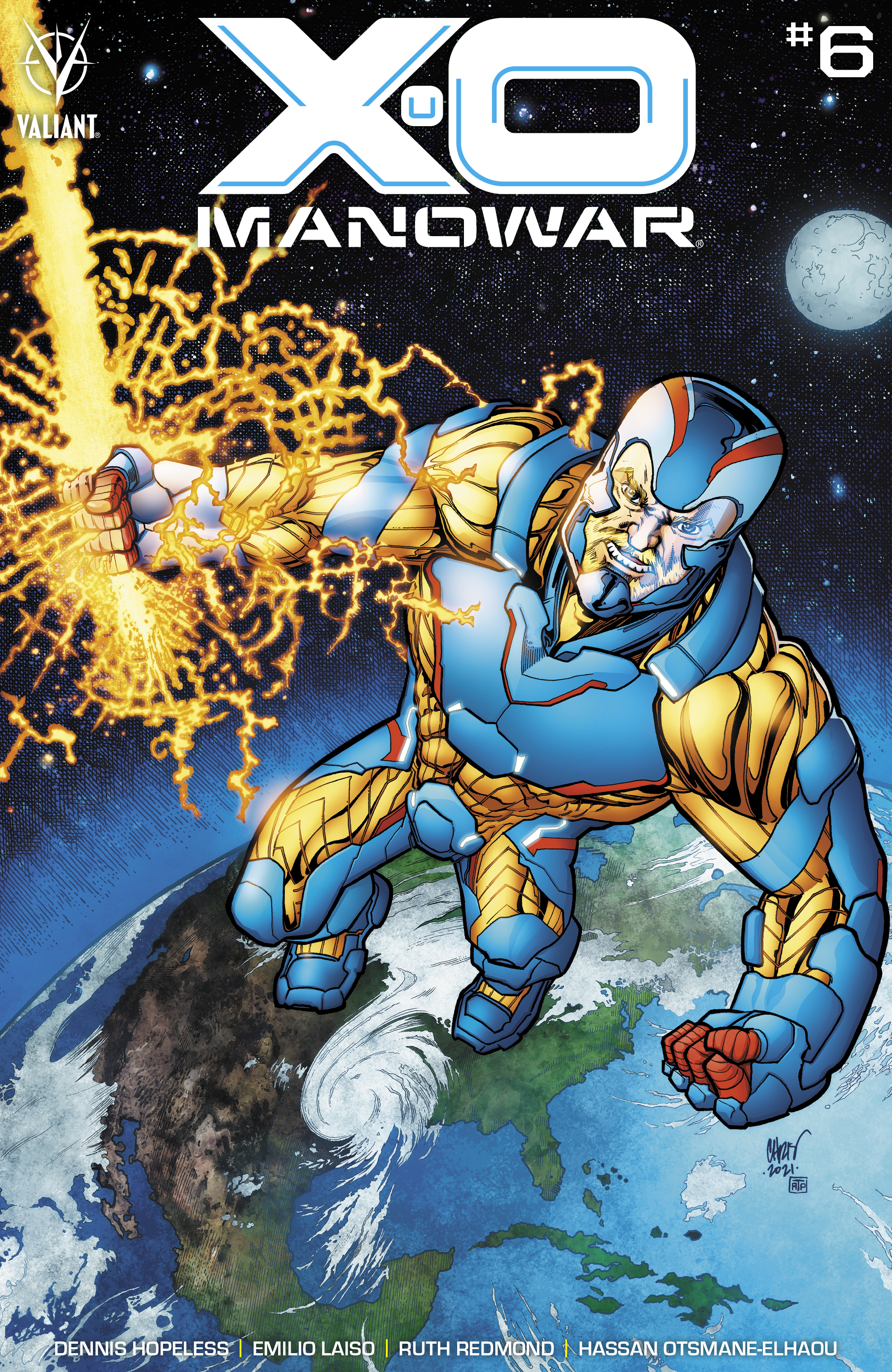 X-O Manowar #6 Cover B Johnson (2020)