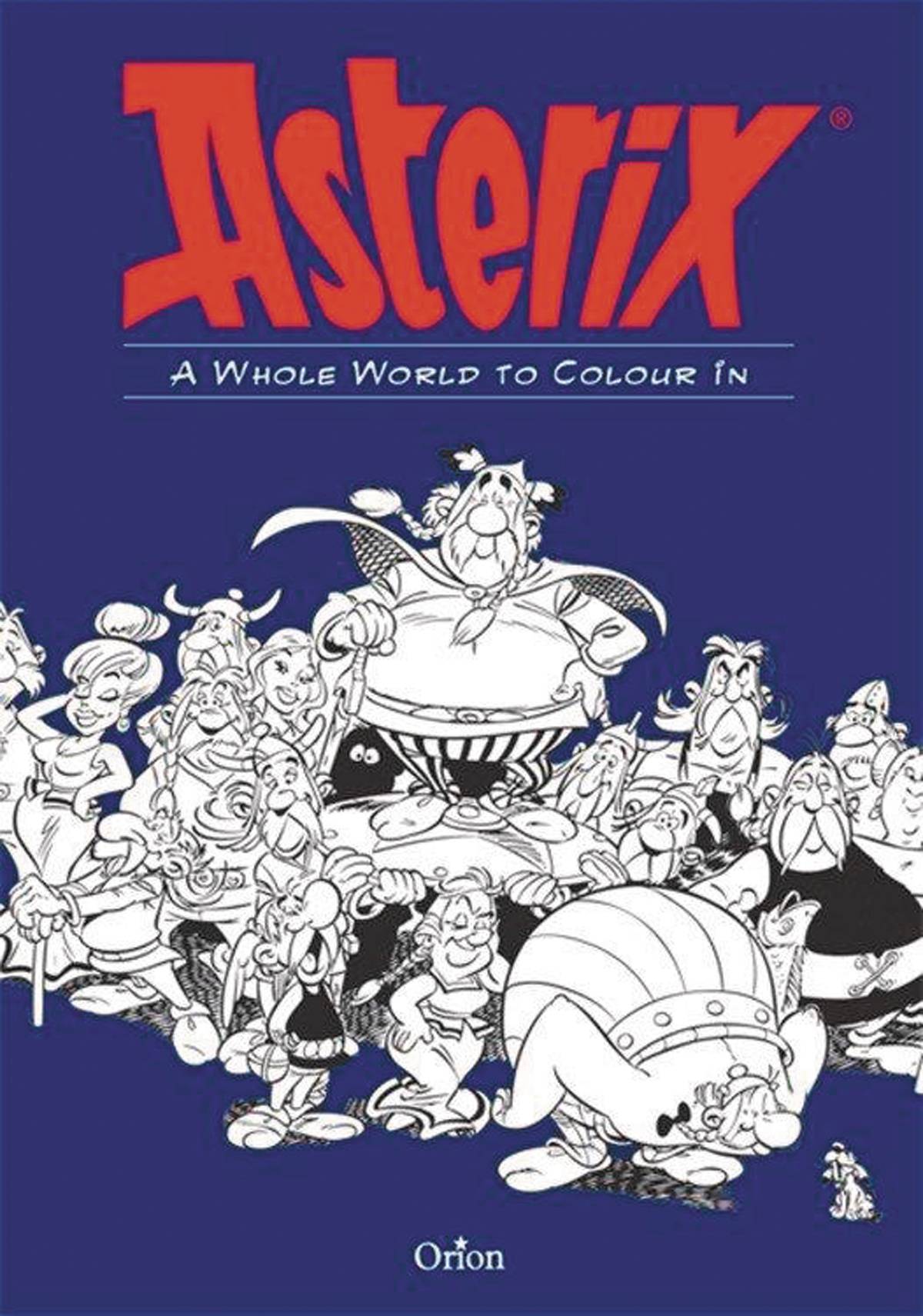 Asterix Whole World To Colour In Soft Cover