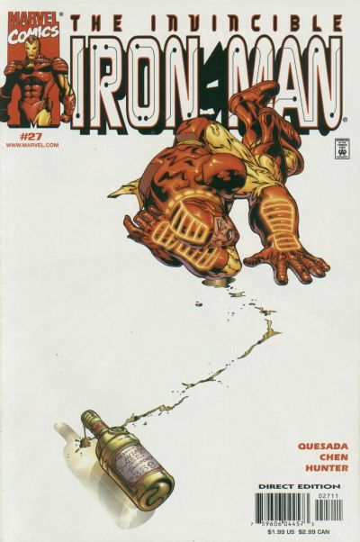 Iron Man #27 [Direct Edition]-Near Mint (9.2 - 9.8)