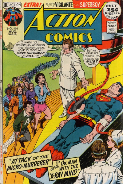 Action Comics #403 Very Fine/Excellent (8 - 9)