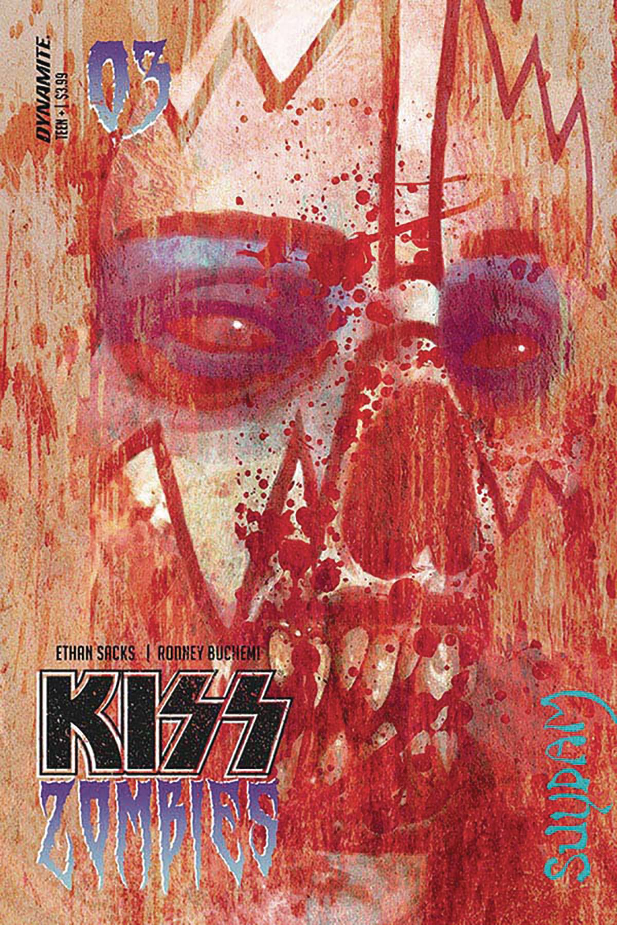 Kiss Zomibes #3 Cover A Suydam