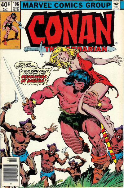 Conan The Barbarian #108 [Newsstand]-Very Good (3.5 – 5)