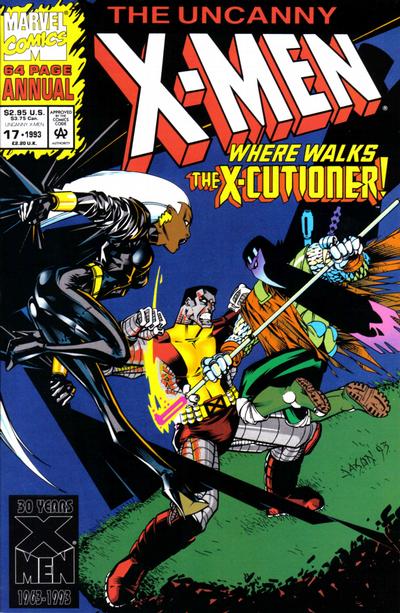 The Uncanny X-Men Annual #17 [Direct]-Near Mint (9.2 - 9.8)