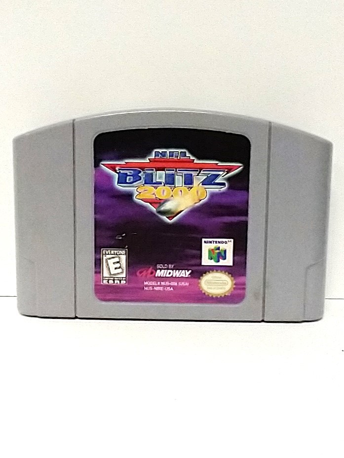 Nintendo 64 N64 Nfl Blitz 2000 Cartridge Only (Good)