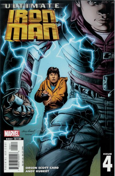 Ultimate Iron Man #4-Very Fine (7.5 – 9)