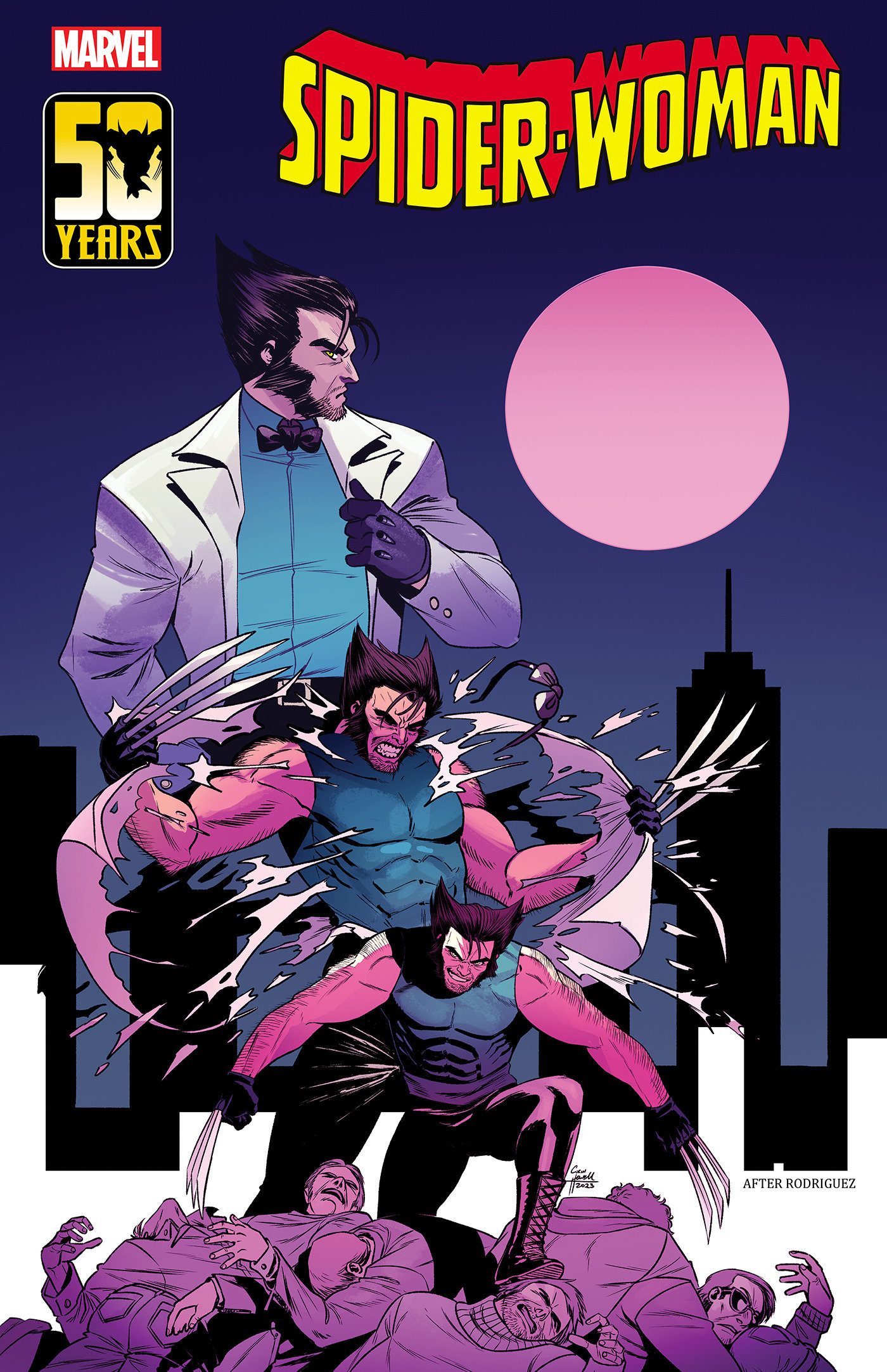 Spider-Woman #3 Corin Howell Wolverine Wolverine Wolverine Variant (Gang War)