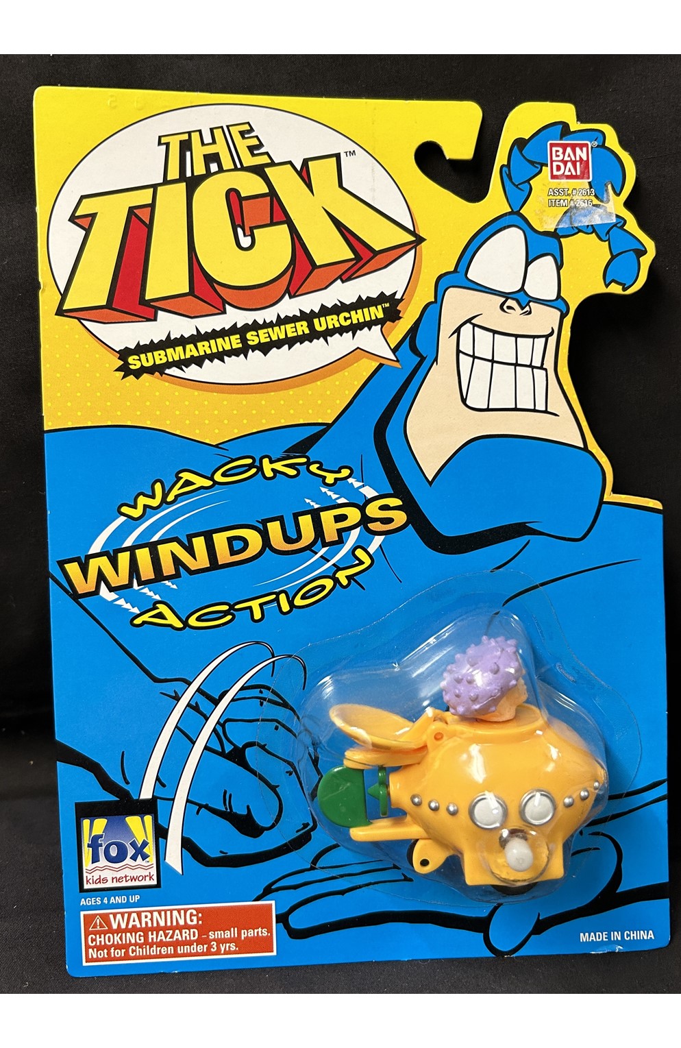 Submarine Sewer Urchin - The Tick Wacky Windups Action Action Figure