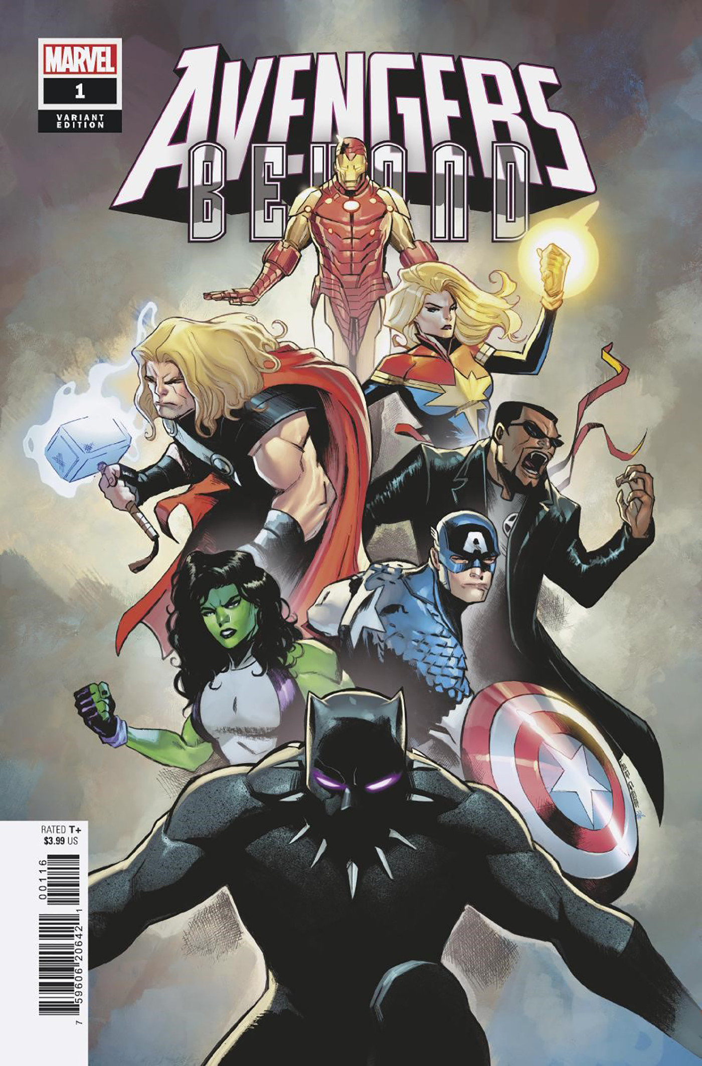 Avengers: Beyond #1 1 for 50 Incentive Garbett Variant (Of 5)
