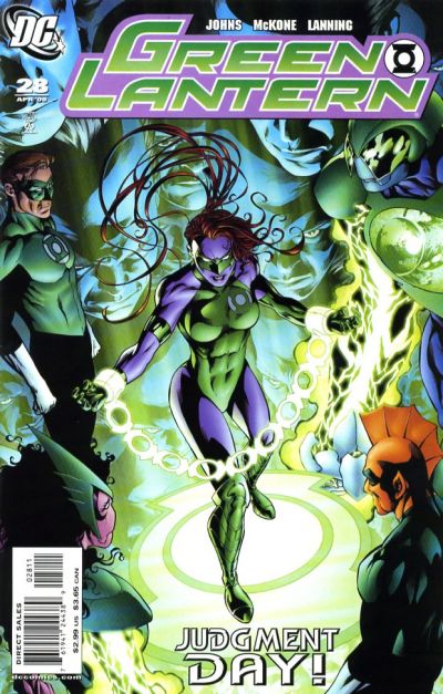 Green Lantern #28 [Direct Sales]-Near Mint (9.2 - 9.8)