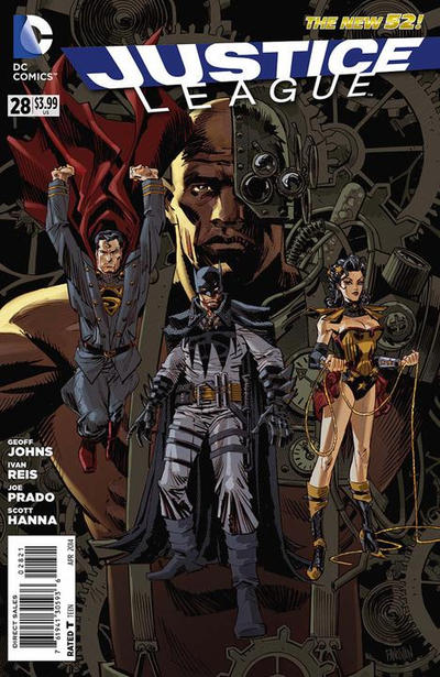 Justice League #28 1 for 25 Incentive Dan Panosian (2011)