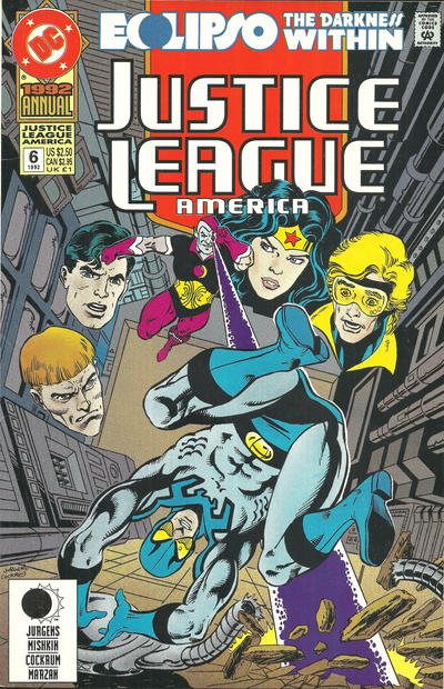 Justice League America Annual #6 (1991)[Direct]-Very Fine (7.5 – 9)