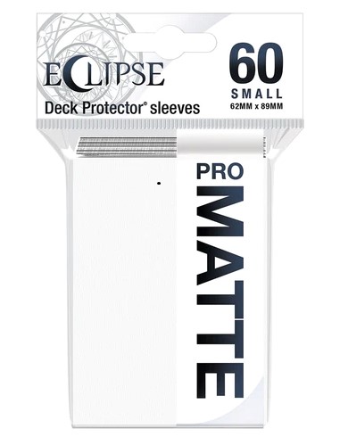 Ultra Pro Eclipse Matte Small Arctic White Sleeves (60)