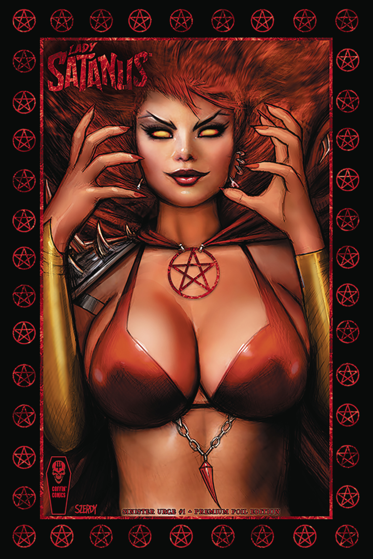 Lady Satanus Sinister Urge #1 Oneshot Cover C Premium Foil (Mature)