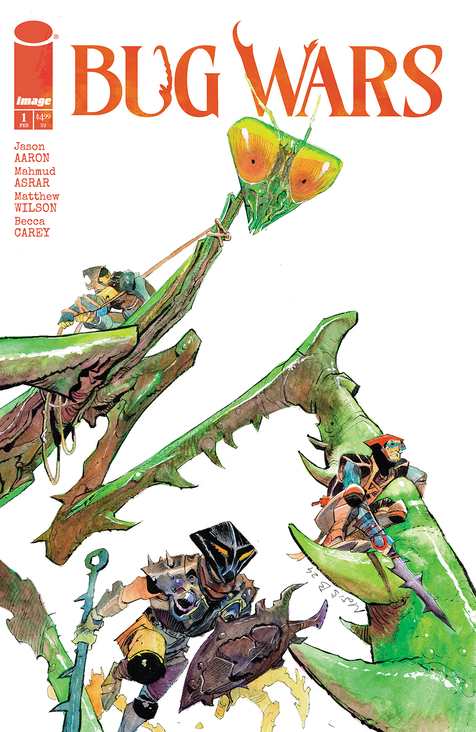 Bug Wars #1 Cover E 1 for 50 Incentive Matias Bergara Variant (Mature) (Of 6)