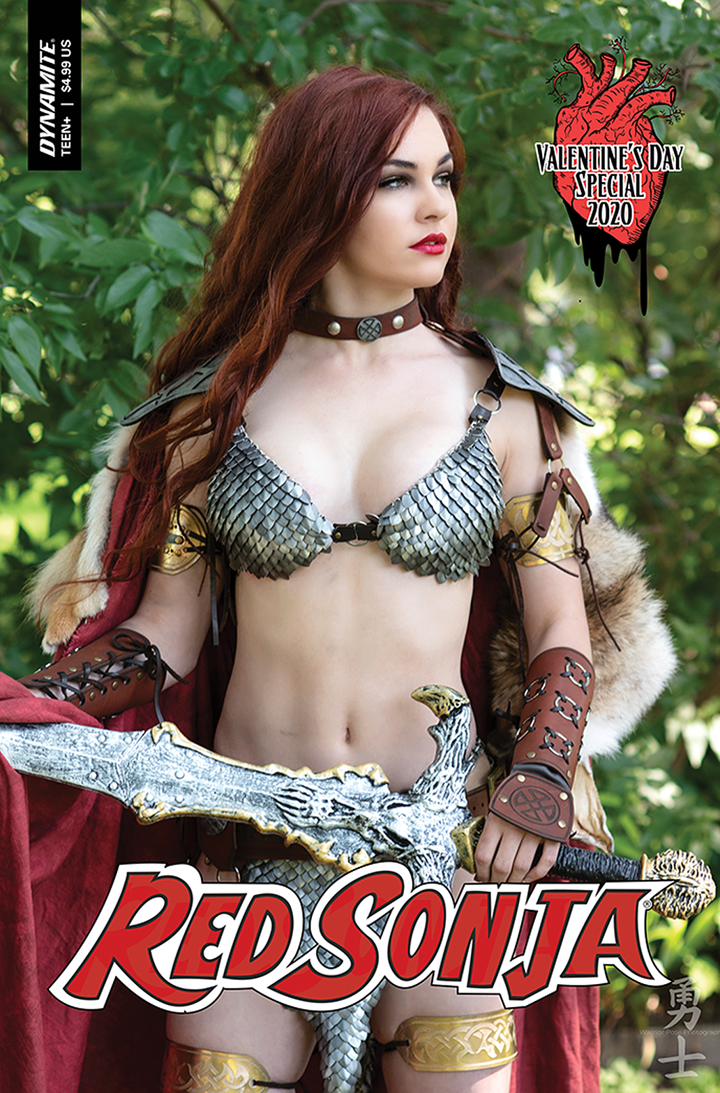 Red Sonja Valentines Special One Shot Cover C Cosplay