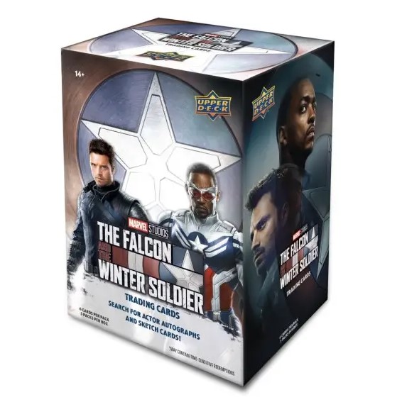 2022 Upper Deck The Falcon And The Winter Soldier Trading Cards Blaster