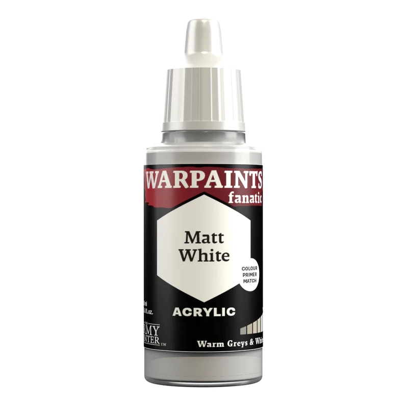 The Army Painter: Warpaints Fanatic - Matt White 18ml