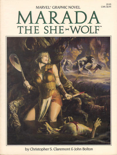 Marvel Graphic Novel 21 Marada The She-Wolf