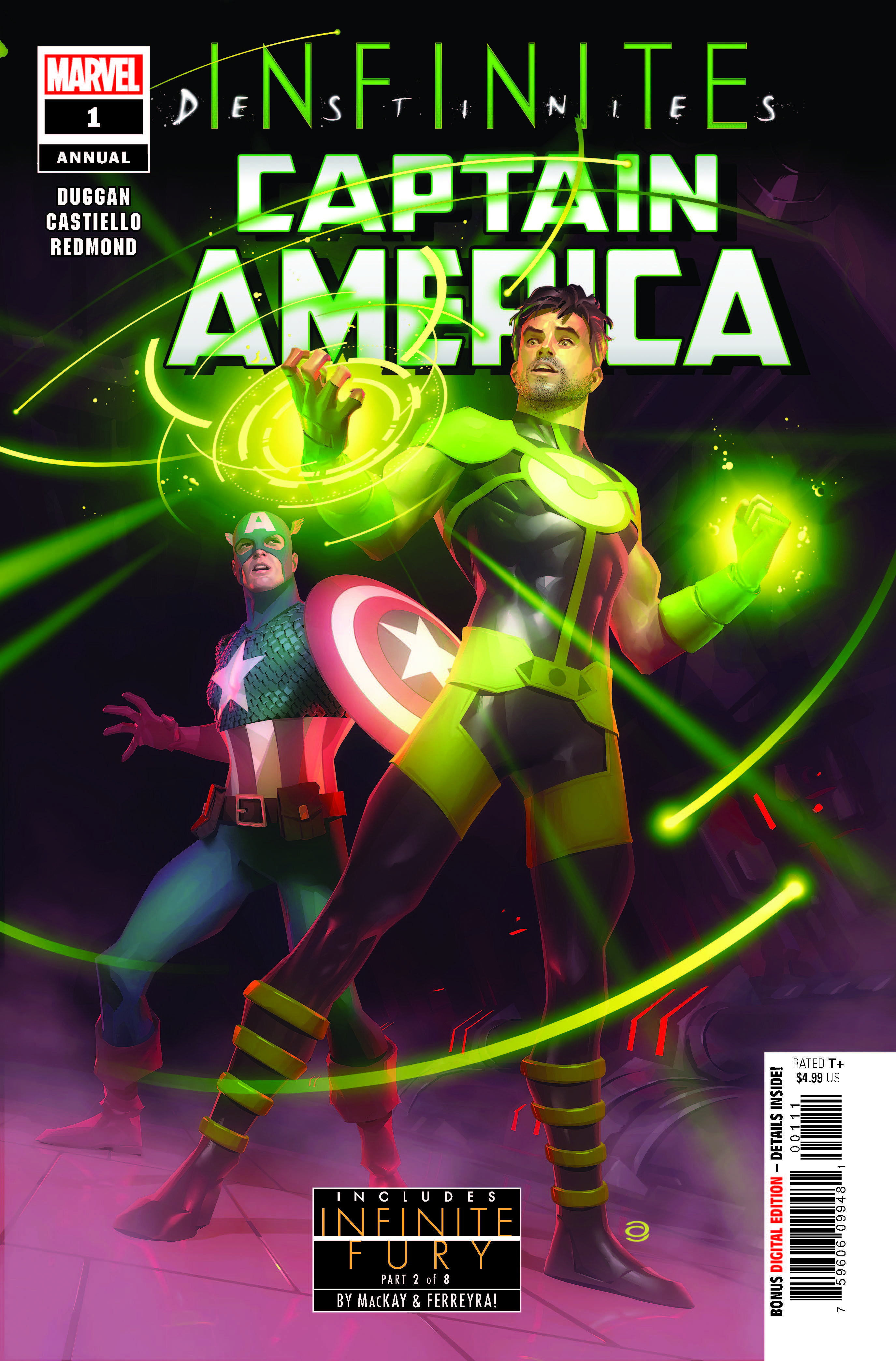 Captain America Annual #1 Infinite Destinies