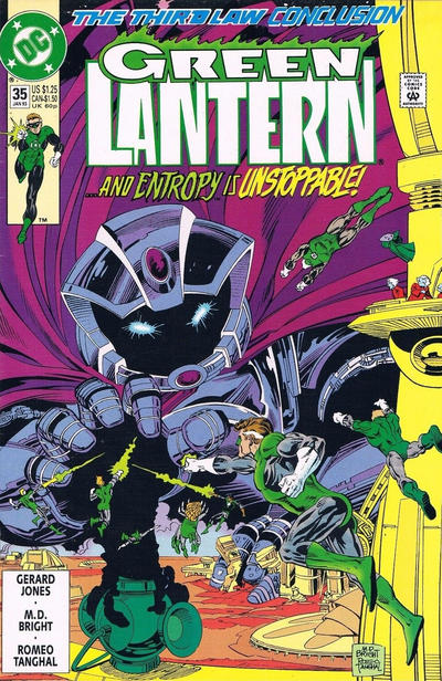 Green Lantern #35 (1990) [Direct]-Fine (5.5 – 7)