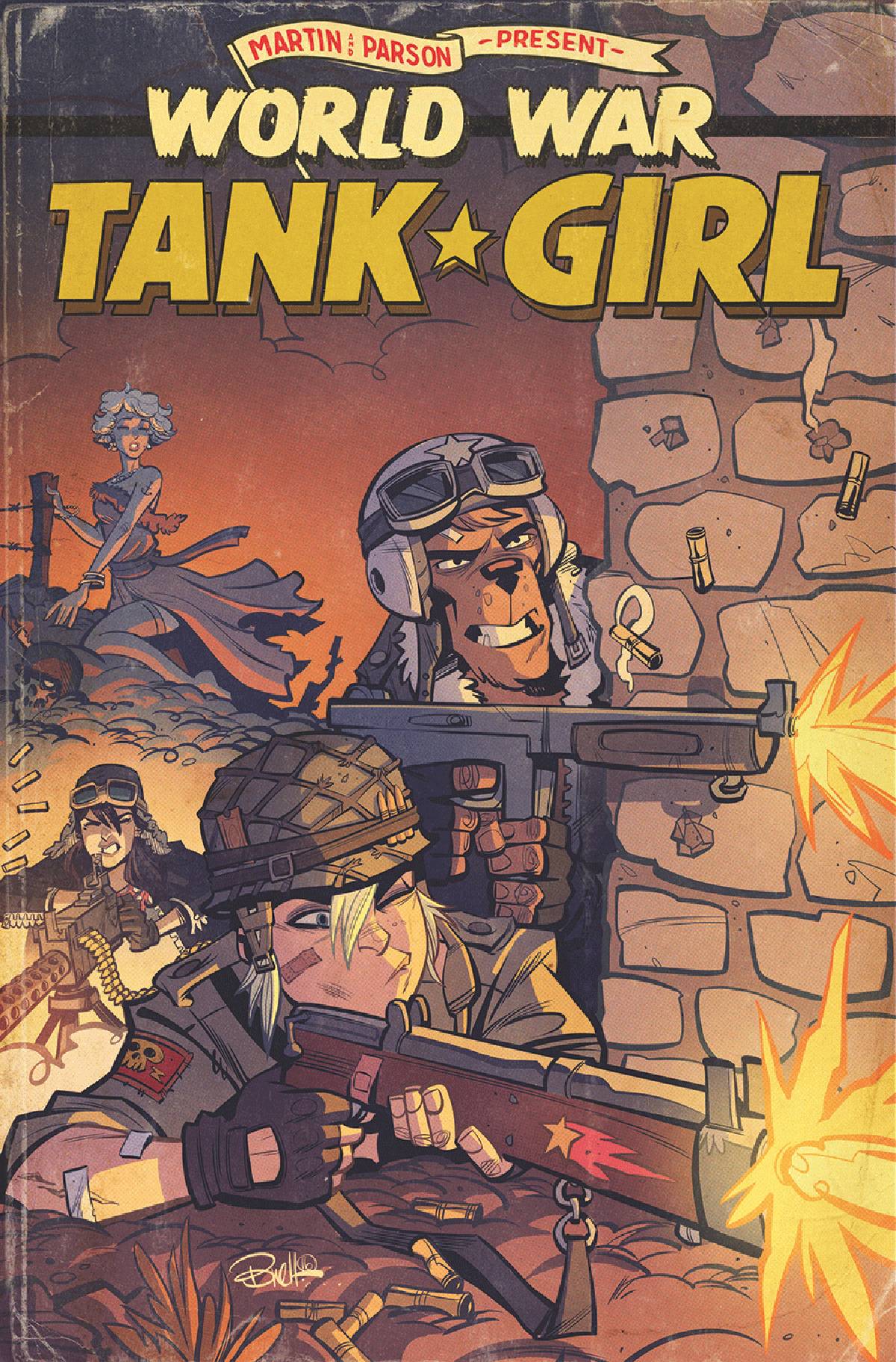 Tank Girl World War Tank Girl #3 Cover A Parson