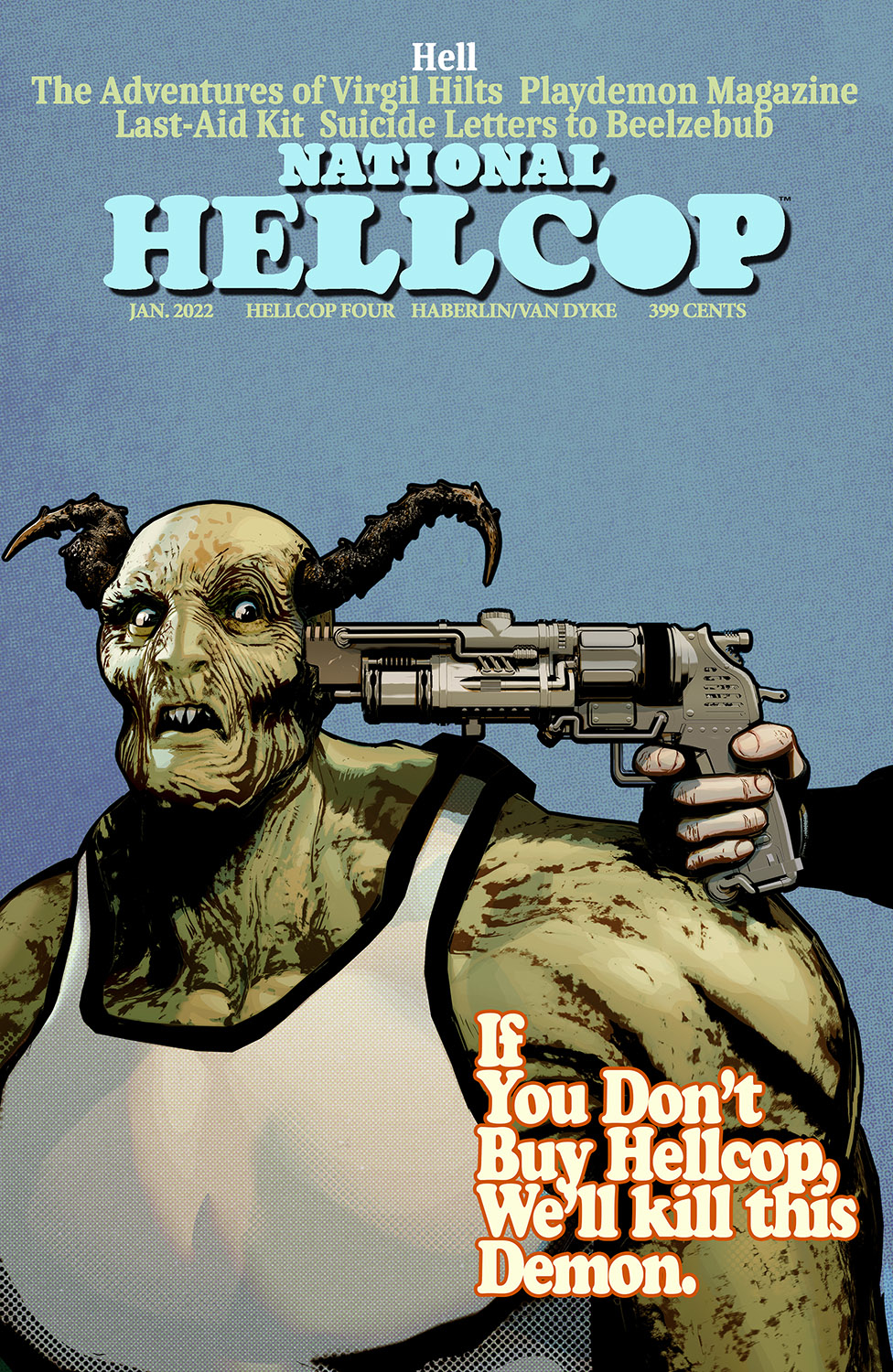 Hellcop #4 Cover B Haberlin & Van Dyke (Mature)