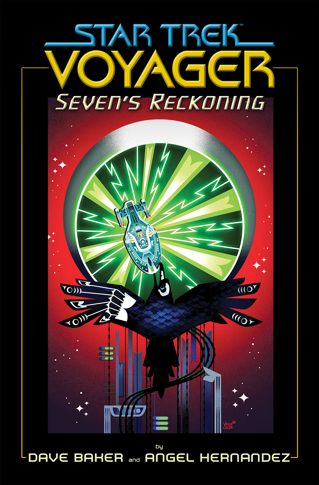 Star Trek Voyager Sevens Reckoning Graphic Novel