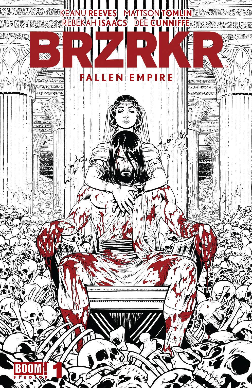 BRZRKR Fallen Empire #1 2nd Printing Isaacs (Mature)