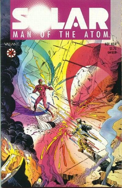 Solar, Man of The Atom #4-Very Fine (7.5 – 9)