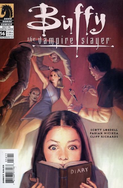 Buffy the Vampire Slayer #56 Slayer Interrupted (Part 1 of 4) Art Cover