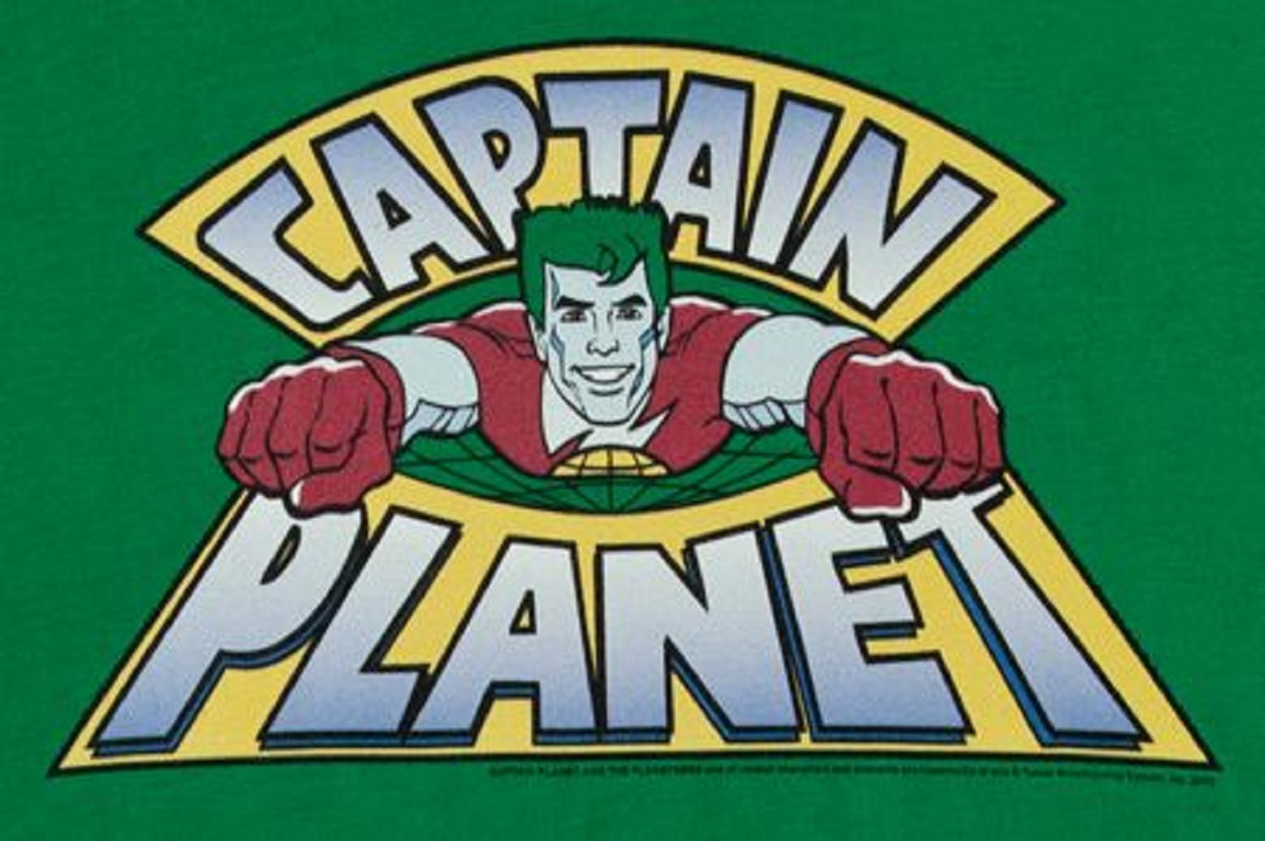 Captain Planet Logo Magnet