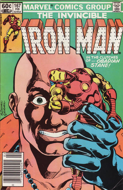 Iron Man #167 [Newsstand] - Fn+ 6.5