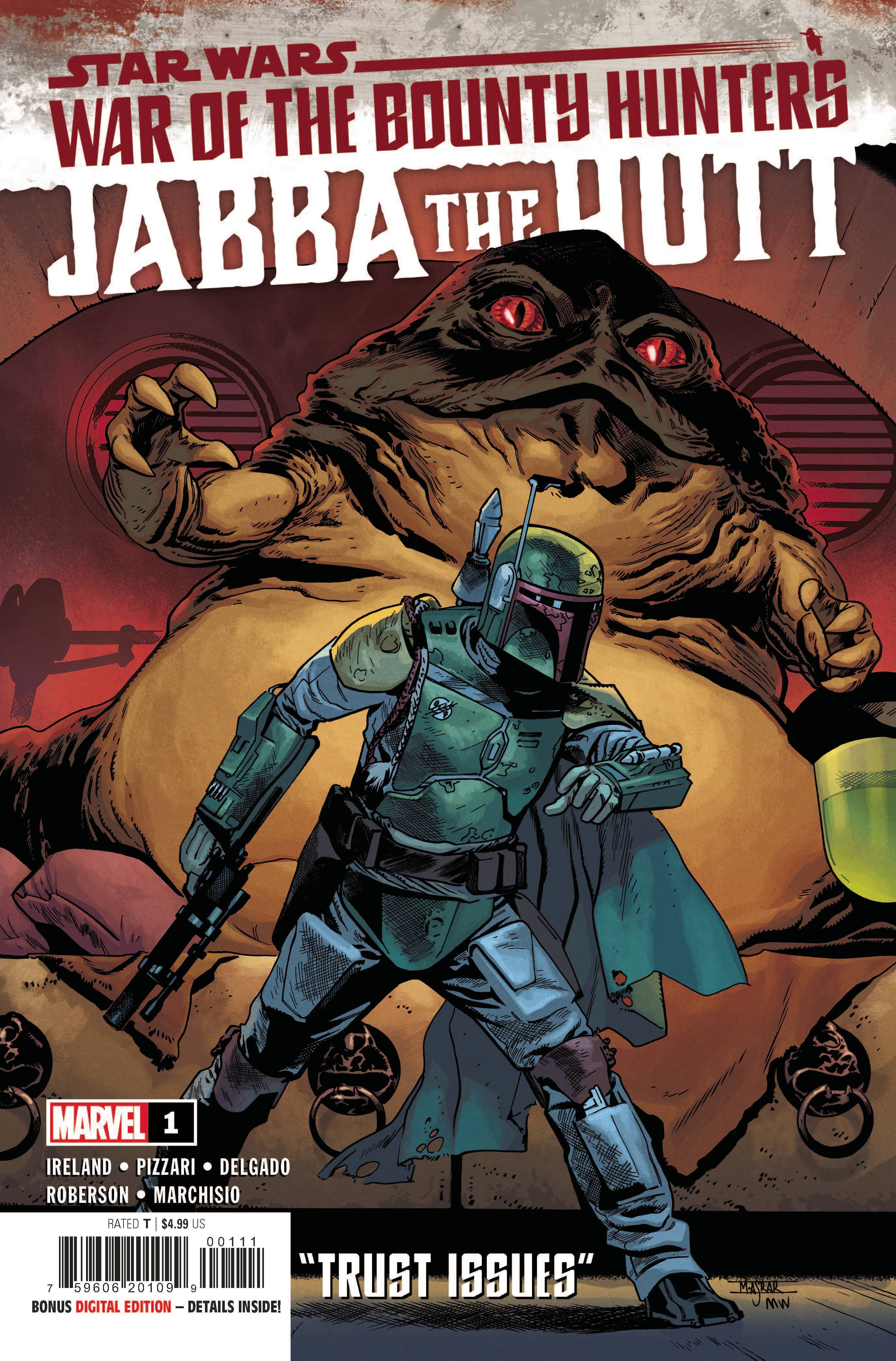 Star Wars War of the Bounty Hunters Jabba The Hutt #1
