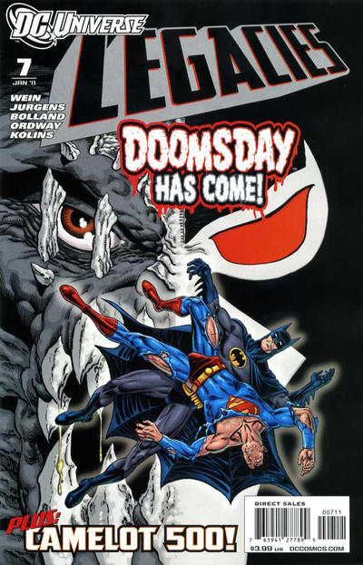 Dcu: Legacies #7 [Dan Jurgens / Jerry Ordway Cover]-Near Mint (9.2 - 9.8)