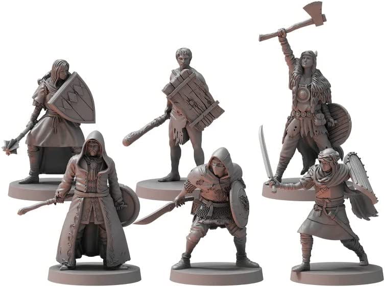 Dark Souls Role Playing Game Miniatures: Unkindled Heroes Pack 2