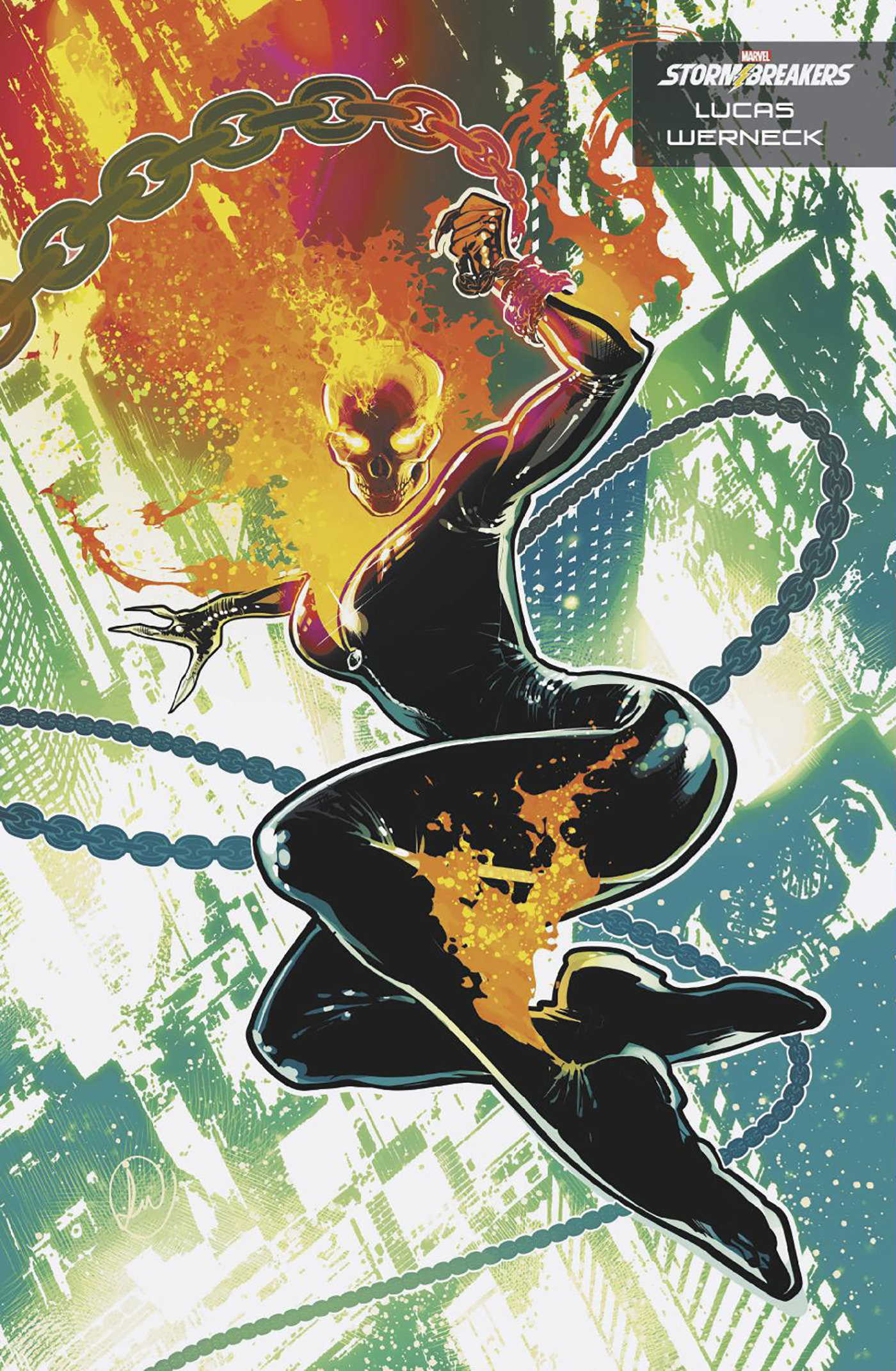Amazing Spider-Man #49 Lucas Werneck Stormbreakers Variant (Blood Hunt)